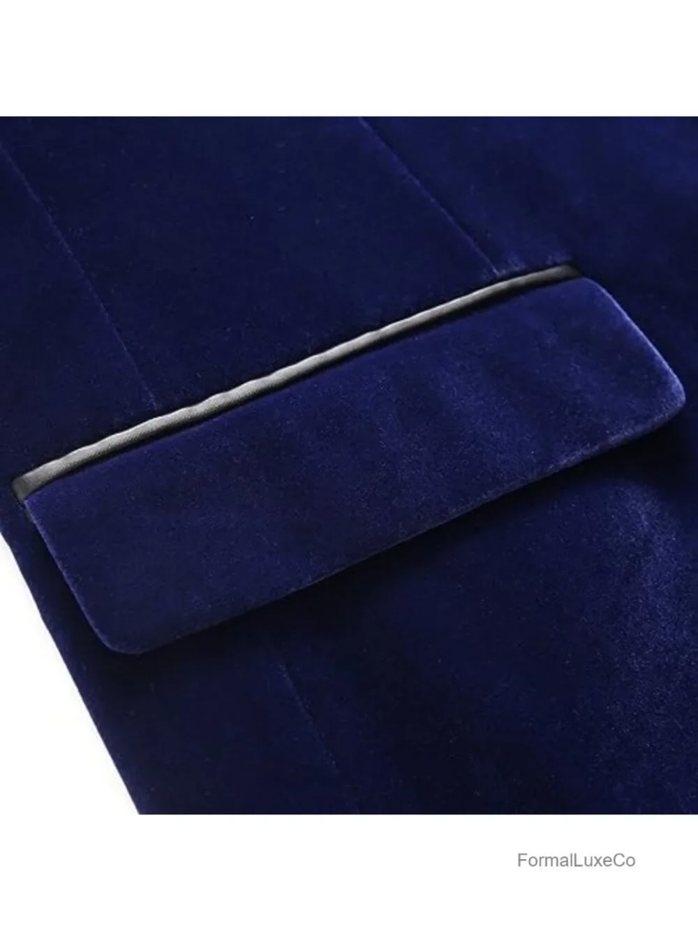 Men's Velvet Slim Fit Shawl Lapel Blazer Tuxedo Jacket